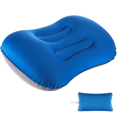 Imagen de Eono Almohada de Playa Hinchable, Inflable Camping, Ultraligero Cojin Viaje Compresivo, Compacto, Ergonómico, Ideal para Playa, Viajes, Avión 1 Pieza
