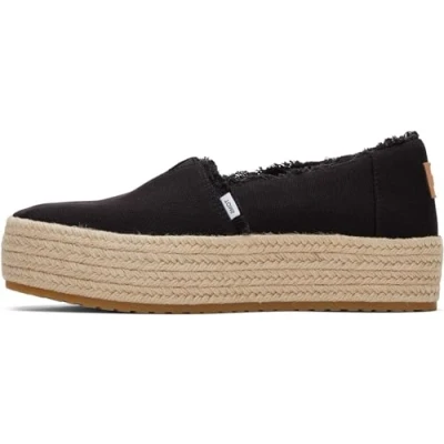Imagen de TOMS Valencia Alpargatas, Mujer, Talla: 42.5, Black Zapatos