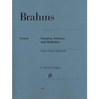 Imagen de Johannes Brahms: Sonatas, Scherzo y Baladas pb: Piano: Colección Instrumental