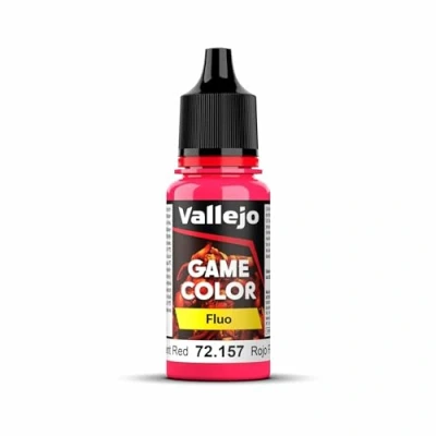 Imagen de Vallejo AV Game Color 18ml Fluo Rojo fluorescente