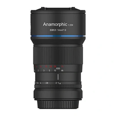 Imagen de SIRUI 50mm E F1.8 1.33X APS C Lente Anamórfica con Montura para SonyA5000 A5100 A6000 A6100 A6300 A6400 A6500 A6600 NEX 3 3N 3R 5TNEX 5R 5 5N 7 NEX5C