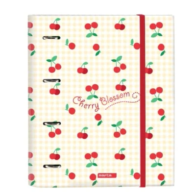 Imagen de Carpeta 4 Anillas de 35 mm Safta Cherry con 100 Hojas A4, 270x35x320