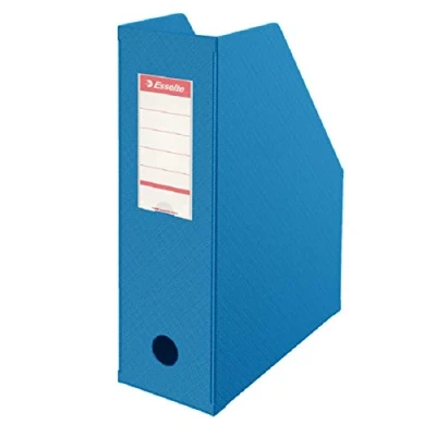 Imagen de Esselte 56075 caja de índice en PVC 100 mm vivida azul