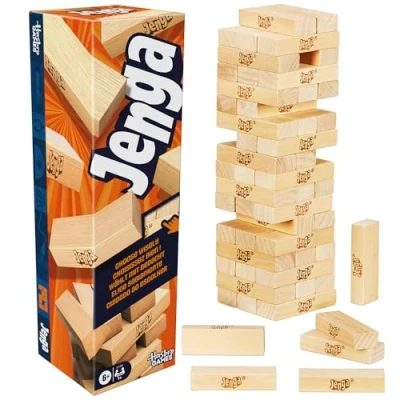 Imagen de Juegos Hasbro Oficiales Juego Jenga con Dado Digital