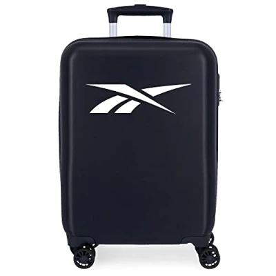 Imagen de Reebok Portland Maleta de Cabina Azul 38x55x20 cms Rígida ABS Cierre combinación Lateral 34L 2 kgs 4 Ruedas Dobles Equipaje Mano