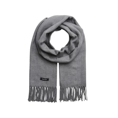 Imagen de Jack &amp; Jones Solid Scarf Unisex Bufanda, Talla: One Size, Grey melange