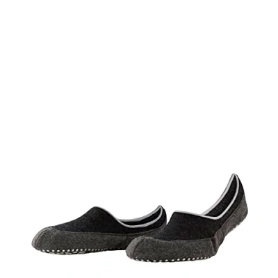 Imagen de FALKE Cosyshoe Invisible M HP lana puños en la suela 1 par, Calcetines para casa Hombre, Negro (Black 3000), 41 42