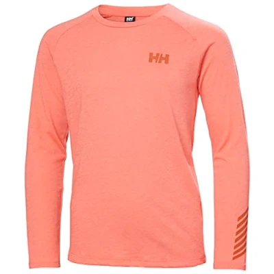 Imagen de Helly Hansen Jr Loen Tech LS Top Camisa, Peach Echo, 16 años Unisex niños