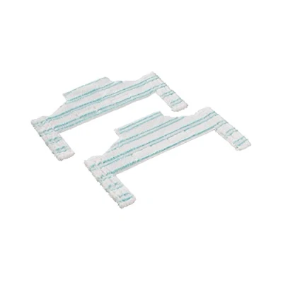 Imagen de Leifheit Set de 2 bayetas recambio para aspiradora Regulus Aqua PowerVac Pro, paños limpia rincones todo tipo suelos lisos, microfibra, lavable a 60ºC