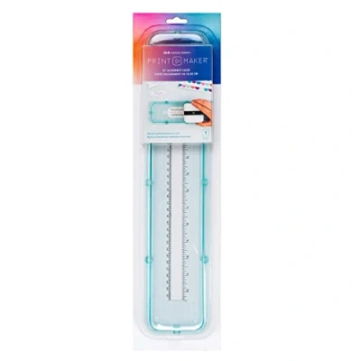 Imagen de We R Memory Keepers Printmaker Alignment Guide 12&quot; 60000091, White &amp; Blue, Tamaño Único
