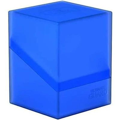 Imagen de Ultimate Guard Boulder Deck Case 100+ Standardgröße Caja para Tarjetas, sólido, Color Azul Zafiro, (UGD010691)