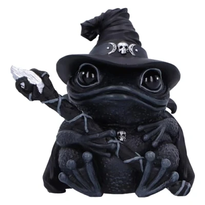 Imagen de Nemesis Now Cult Cuties Figura de Asmoadeus 10 cm, Resina, Negra, Coleccionable Cuties, Adorable Rana Oculta, Regalo Espeluznante, Fundido en la Mejor