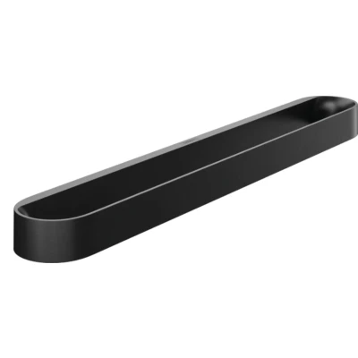 Imagen de hansgrohe WallStoris toallero baño sin taladro, pared 58.1cm, accesorios ducha, blanco mate, 27926700