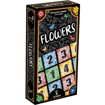 Imagen de Asmodee Actarus Editions Flowers Juegos De Mesa Cartas Juego niños, Adultos y Familia 7 años 1 a 4 Jugadores 20 min Versión Francesa