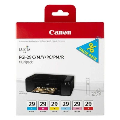 Imagen de Cartucho De Tinta Canon Pgi 29 C/m/y/pc/pm/r