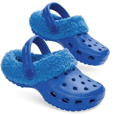 Imagen de CityComfort Zuecos Invierno con Forro Sherpa para Niña Regalos Niños (Azul, 31 EU)