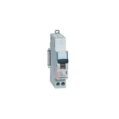 Imagen de LEGRAND Disjoncteur DNX3 4500 auto/vis U+N 230V alternatif 20A 6kA courbe C 406884