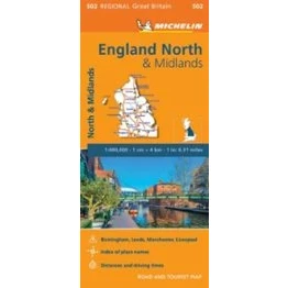 Imagen de Mapa Regional Northern England, Midlands (11502)