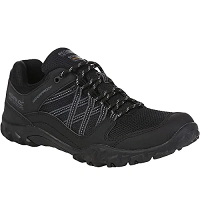 Imagen de Regatta Chaussures Techniques De Marche Basses Edgepoint III, Zapato para Caminar Hombre, Negro/Granito, 41 EU