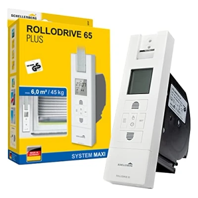 Imagen de Schellenberg 22727 Enrollador de Cinta eléctrico, Multicolor, RolloDrive 65