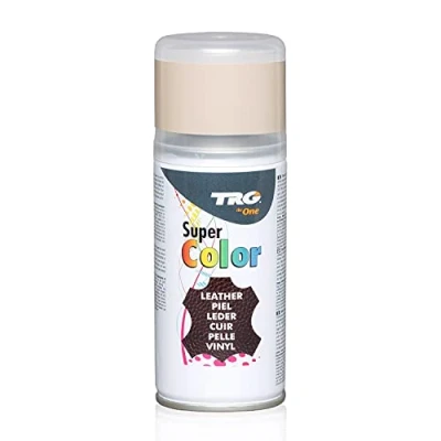 Imagen de TRG The One Tinte en Spray para calzado de Piel y Sintética Ideal Restaurar o cambiar el Color Zapatos Super #354 Beige, 150ml