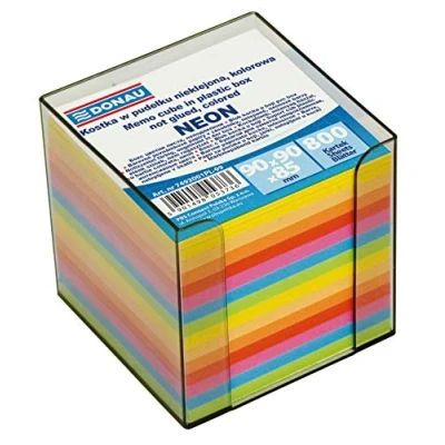 Imagen de DONAU 7492001PL 99 Bloc de notas ecológico (700 hojas, 95 x mm, no pegado, en una caja plástico)