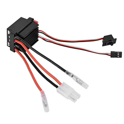 Imagen de Dilwe ESC 320A Cepillado, Controlador de Velocidad Electrónico con Freno para Barco / Coche RC