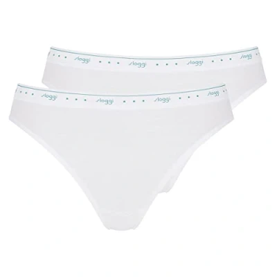 Imagen de sloggi Women&#039;s 24/7 100 Tai 2P Briefs, White, 42