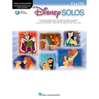 Imagen de Disney solos Flute recueil + enregistrement(s) en ligne: Instrumental Play Along