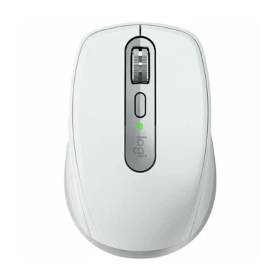 Imagen de Ratón inalámbrico Logitech MX Anywhere 3S para Mac, Bluetooth, 8000 DPI, Multidispositivo, Carga rápida, Botones personalizables, Blanco