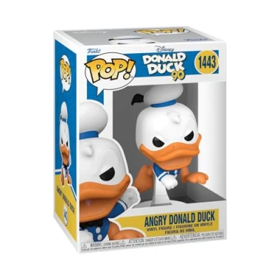Imagen de Funko Pop! Disney: Donald Duck 90th (Angry) Figura de Vinilo Coleccionable Idea Regalo Mercancia Oficial Juguetes para Niños y Adultos TV Fans Muñeco Coleccionistas