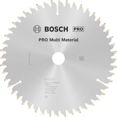 Imagen de Bosch Professional 2 608 640 506 Hoja de sierra circular Multi Material 184 x 30 2,4 mm, 48 (pack 1)