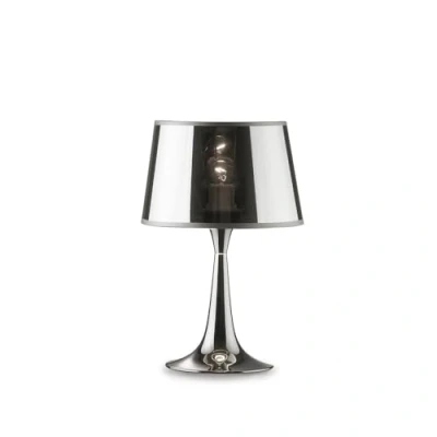 Imagen de Lampara sobremesa Ideal Lux Cromo LONDON TL1 SMALL