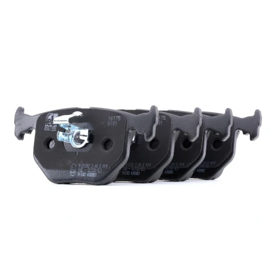Imagen de FEBI BILSTEIN 16175 Juego de pastillas freno Eje trasero preparado para indicador desgaste con clip émbolo BMW: 3 Cabrio, X5, Touring norauto,