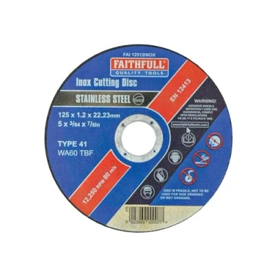 Imagen de Disco de corte INOX 125 x 1,2 22,23 mm