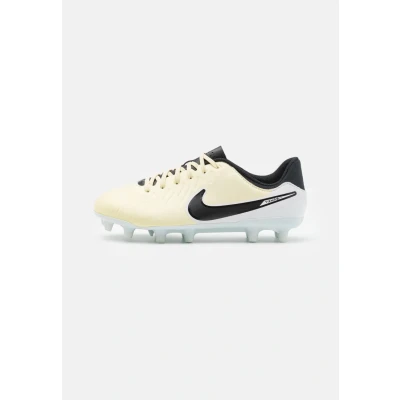 Imagen de Nike Performance JR Legend 10 Academy FG/MG Unisex Botas de fútbol con tacos para niños, Talla: 38.5, Lemonade/black/metallic gold coin Zapatos