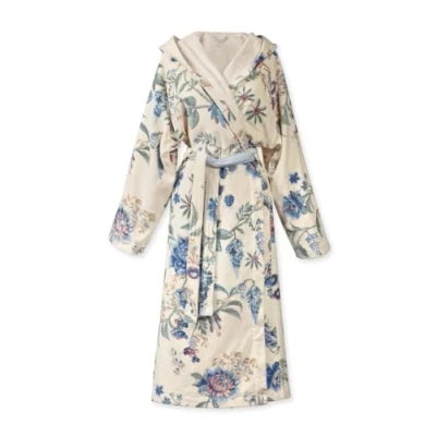 Imagen de Pip Studio Albornoz Secret Garden Blanco/Azul M, Whiteblue, M