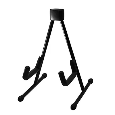 Imagen de Rayzm Stand Plegable para Ukelele, Pequeño Soporte de Metal Instrumentos Pequeños y Estándar (Ukelele Soprano/Concerto/Tenor t Mandolina)