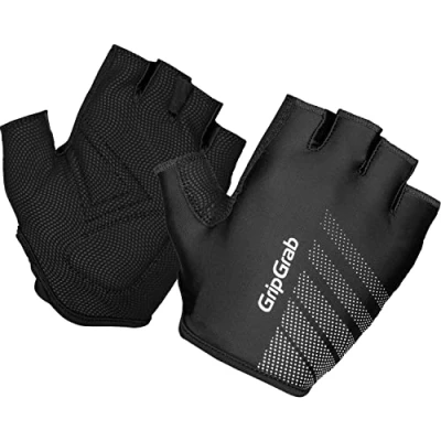 Imagen de GripGrab Guantes de Ciclismo Ride Hombre MTB Carretera Gravel Bici Verano Cortos Sin Dedos con Acolchado Nivel Iniciación