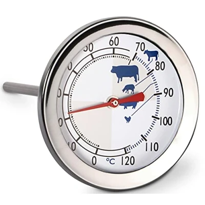 Imagen de Weis 15301 Termómetro para freír, Acero Inoxidable, Plateado