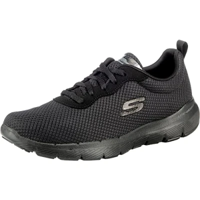 Imagen de Skechers Flex Appeal 3.0 High Tides, Zapatillas Mujer, Black, 36 EU