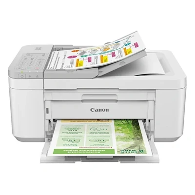 Imagen de Canon Pixma TR4756i Impresora Multifunción 4 en 1, Compatible con Print Plant, Impresión, Escaneo y Copia, WiFi, Cartuchos XL, ADF de 20 Hojas, Impresión a Doble Cara Automática, Blanco