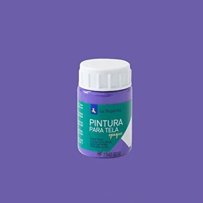 Imagen de Pintura para tela Opaque To 09 Violeta 35ML La Pajarita, de aplicación directa sobre
