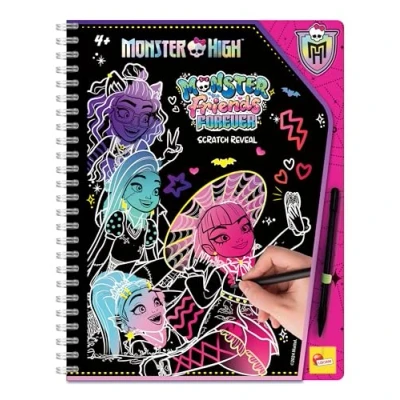 Imagen de Monster friends forever scratch reveal. High sketch book. Ediz. a colori. spirale. Con penna