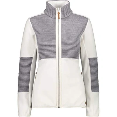 Imagen de CMP Sudadera polar ártica para mujer, B. Co Gesso, XL