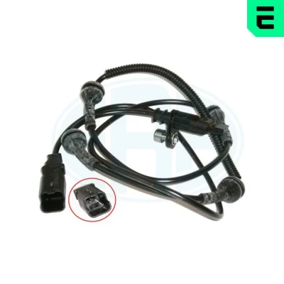 Imagen de ERA 560022A Sensor de ABS Eje delantero, izquierda, derecha 2 1240 38 PEUGEOT: 407 Berlina, SW, Coupé, CITROËN: C5 3