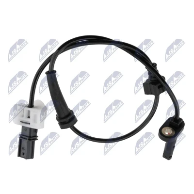 Imagen de NTY HCA HD 148 Sensor de ABS Eje trasero izquierda, trasero, derecha con cable para vehículos Hall 2polos