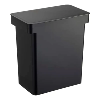 Imagen de Yamazaki 5618 TOWER Contenedor de Comida para Mascotas (12 KG), negro, Polipropileno/Resina ABS/Resina POM/Silicona, minimalista, 41 x 24 42.5 cm