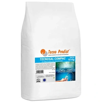 Imagen de TECNOSAL COMPAC de TECNO PRODIST (SACO 10 Kg) Sal compacta Especial para descalcificadores, fácil aplicación, mayor comodidad
