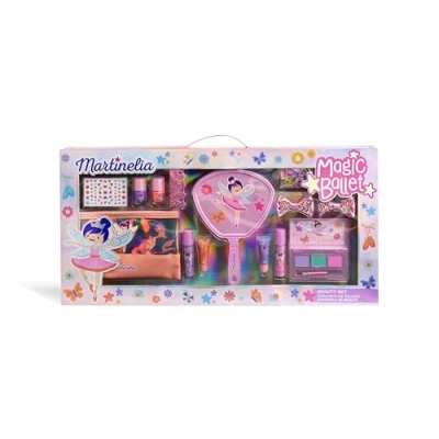 Imagen de Martinelia Mega caja de belleza hadas para niña Estuche maquillaje niños Surtido maquillaje: Brillo, barnizado, sombras ojos Productos no tóxicos